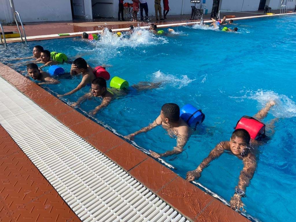 swimming facility at 31 armd div