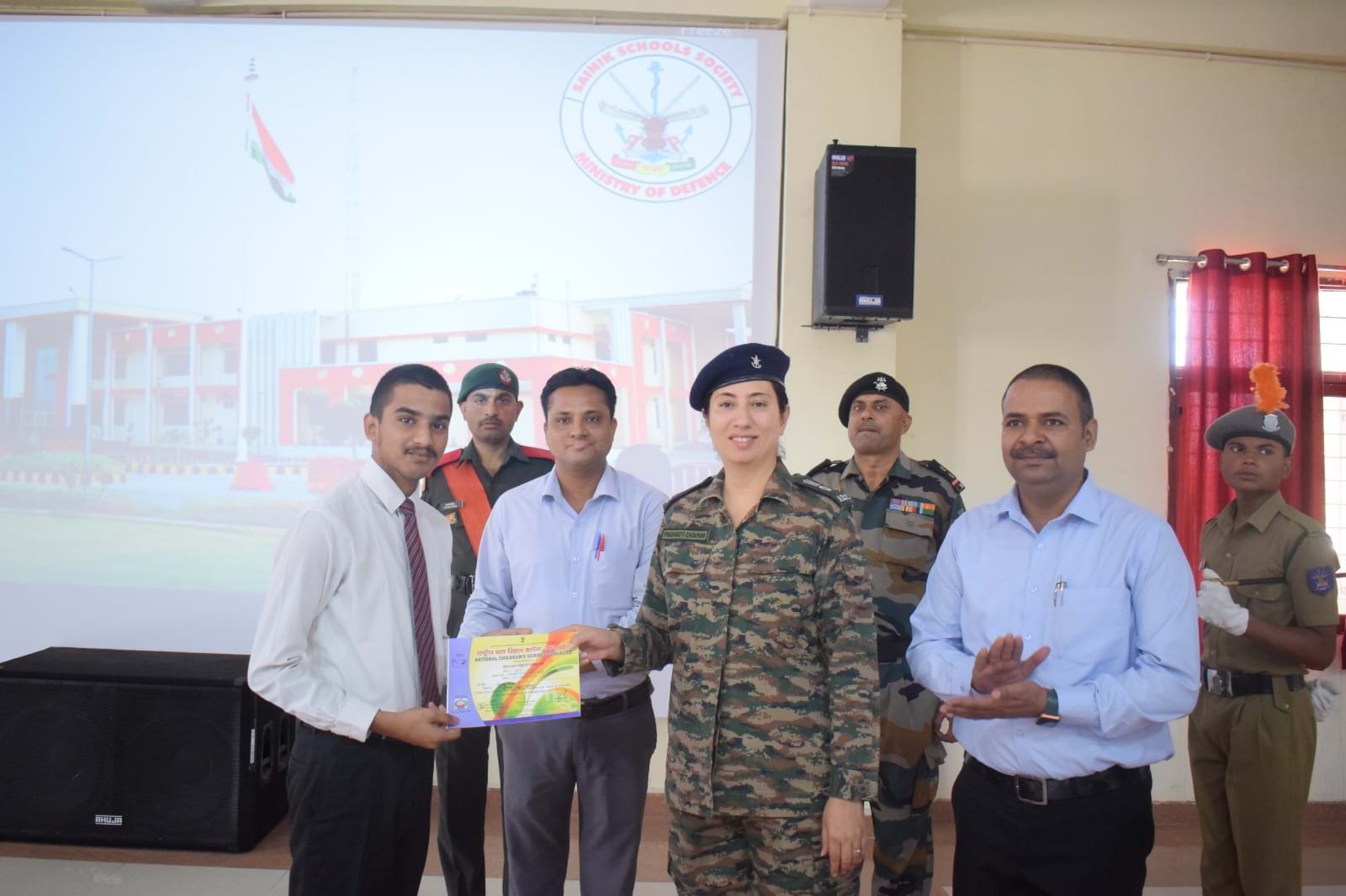 Special Assembly To Honour the selected Cadets at District Level National Child Science Congress 2023